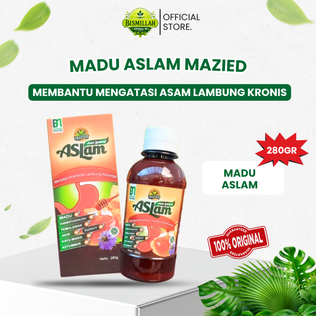 ASLAM MADU ASAM LAMBUNG MENJAGA KESEHATAN LAMBUNG KELUARGA - MADU KHUSUS LAMBUNG