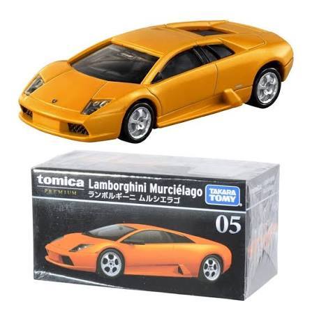 Tomica Premium 05 Lamborghini Murcielago Orange