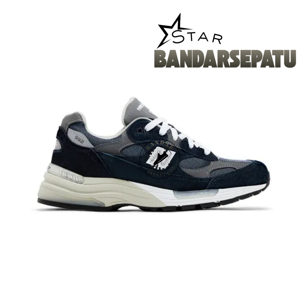 Sepatu New Balance 992 Made in USA 'Navy'