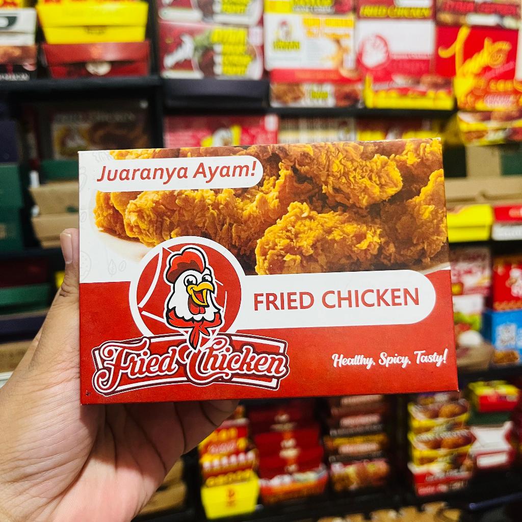 KFC 1  Size XS/S / Box friedchicken /dus KFC S / XS/dus ayam aja /box ayam geprek/ paperluchbox /tak