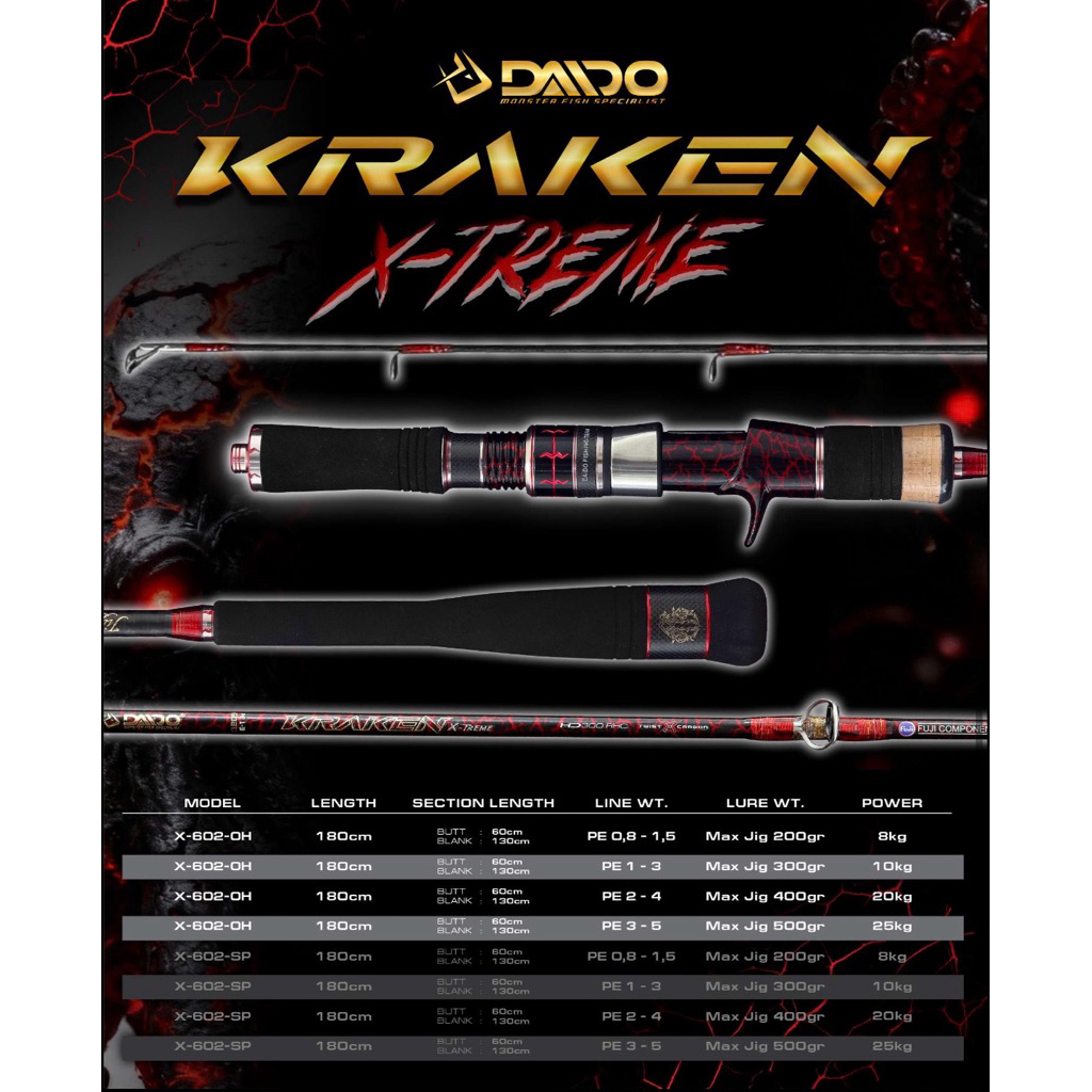 ROD DAIDO KRAKEN EXTERME