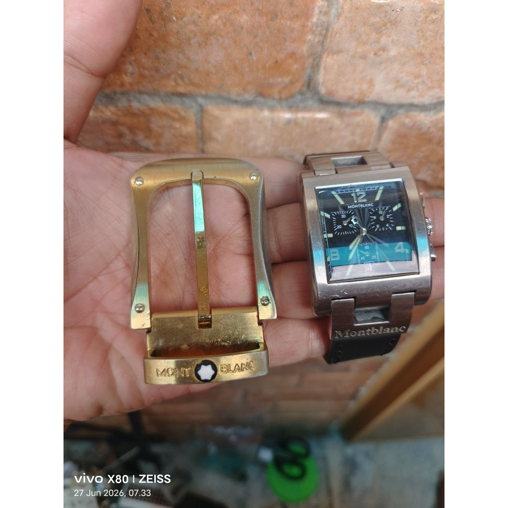 Jam tangan Mont Blanc TXL Head gesper