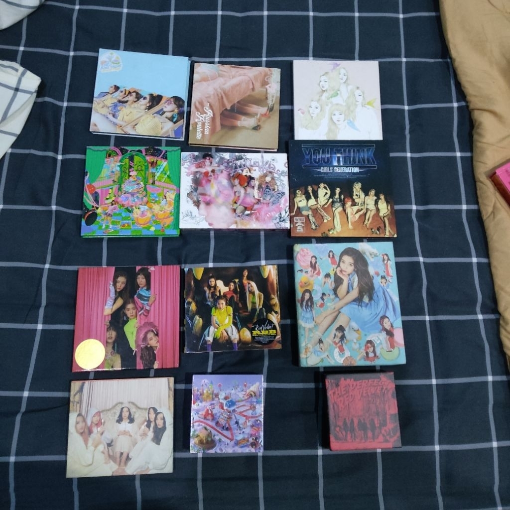 Red velvet, snsd, album unsealed fullset
