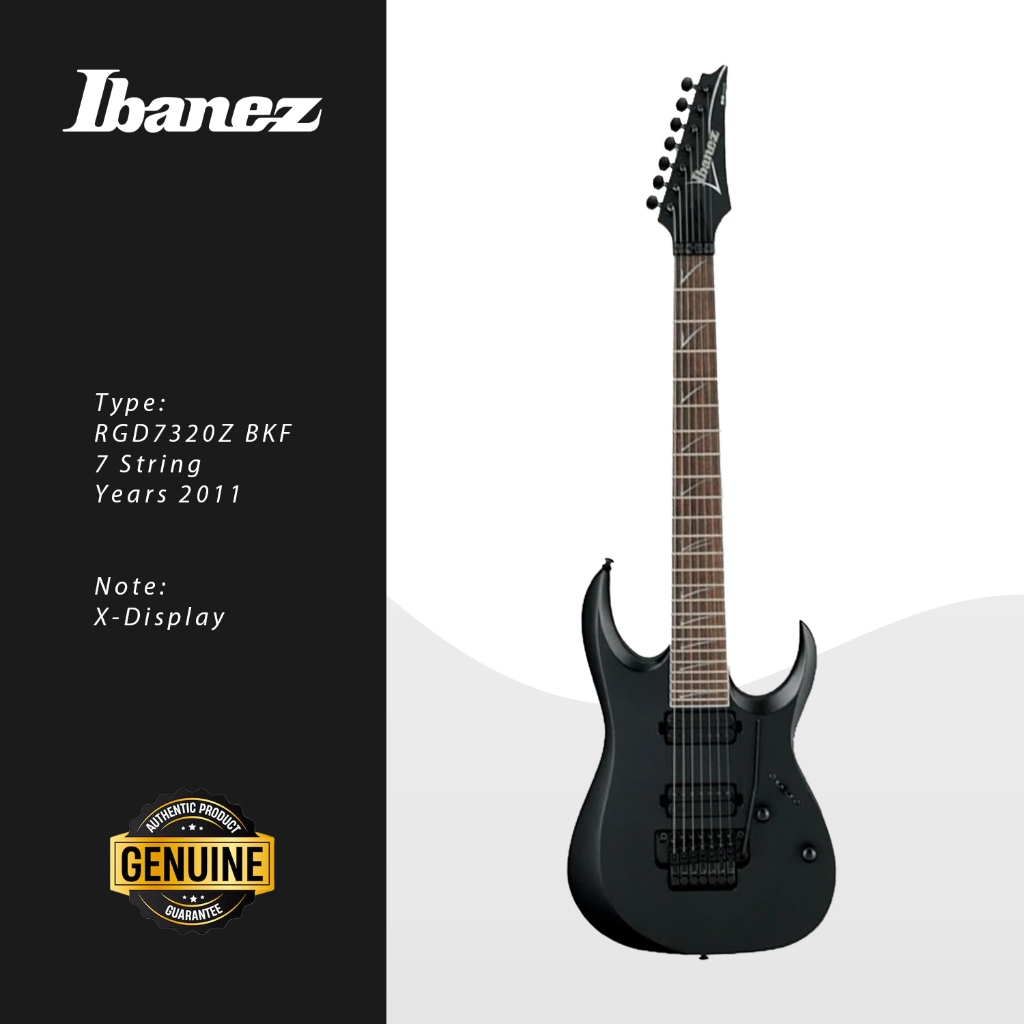 Ibanez Guitar RGD7320Z BKF 7 String - (X-Display)