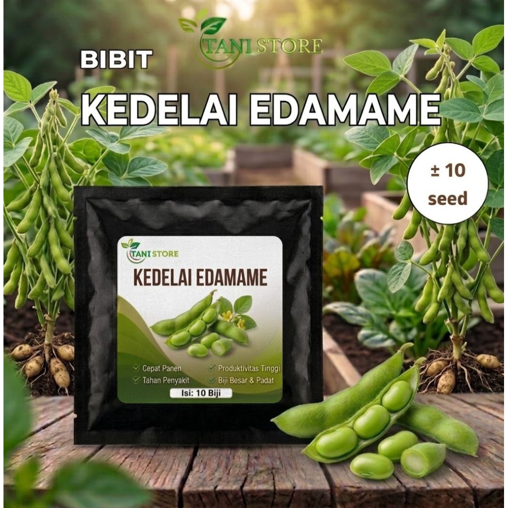 bibit benih kedelai edamame unggul berkualitas 10 seed_kedelai edamame_bibit kedelai