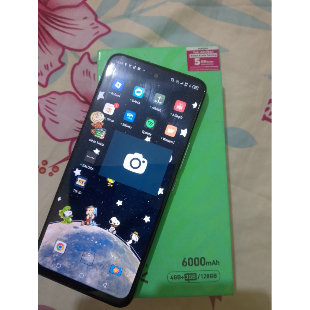 hp Infinix hot 12 play bekas 4/128
