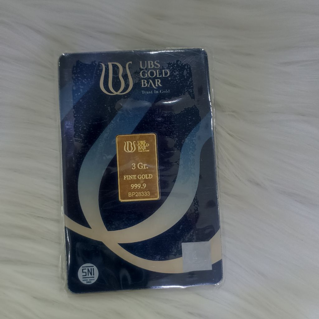 Laris Jaya Logam Mulia UBS Gold Bar 3gr