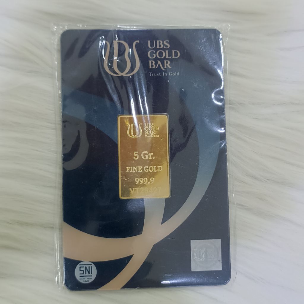 Laris Jaya Logam Mulia UBS Gold Bar 5gr