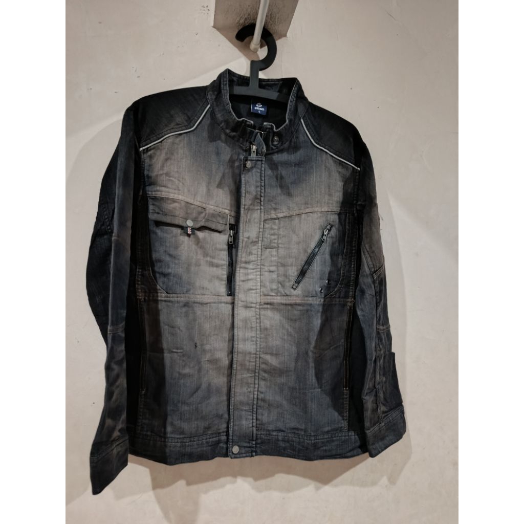 Jaket motor ziper Ziben