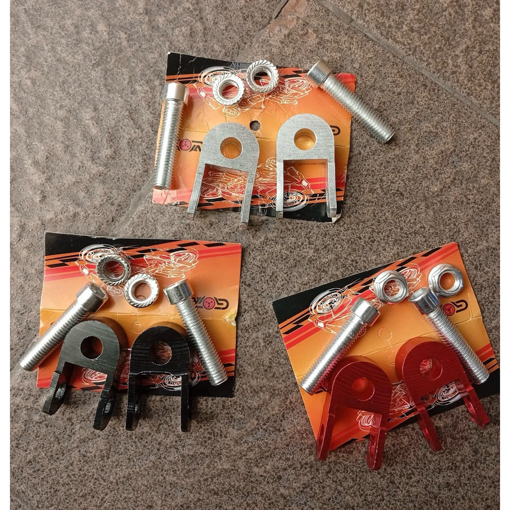 Peninggi Shock Belakang Motor Bebek-Anting Shock Motor Bebek-Peninggi Shock + Baut Bebek Sepasang Ba