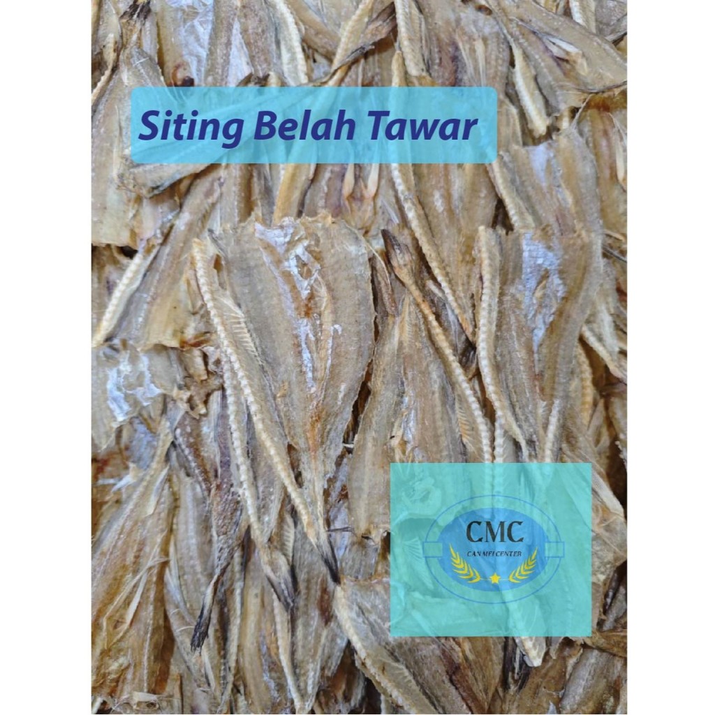 Ikan Asin Siting belah Tawar Tipis/ Jambrong Tipis Kering, Renyah dan Tanpa Bahan Pengawet