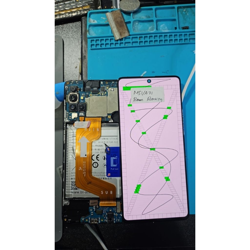 LCD COPOTAN SAMSUNG 51 PLUS FRAME