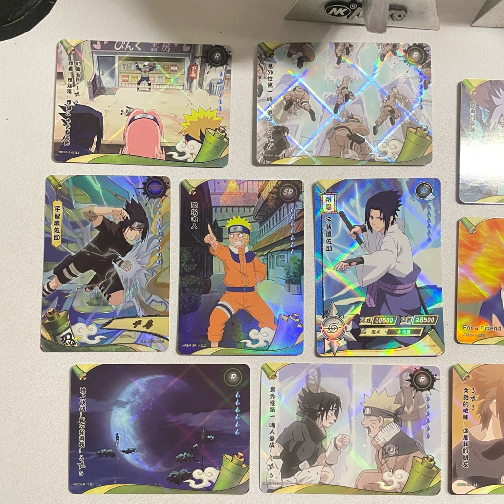 Kartu Naruto Kayou Naruto Uzumaki Sasuke Uchiha Take All