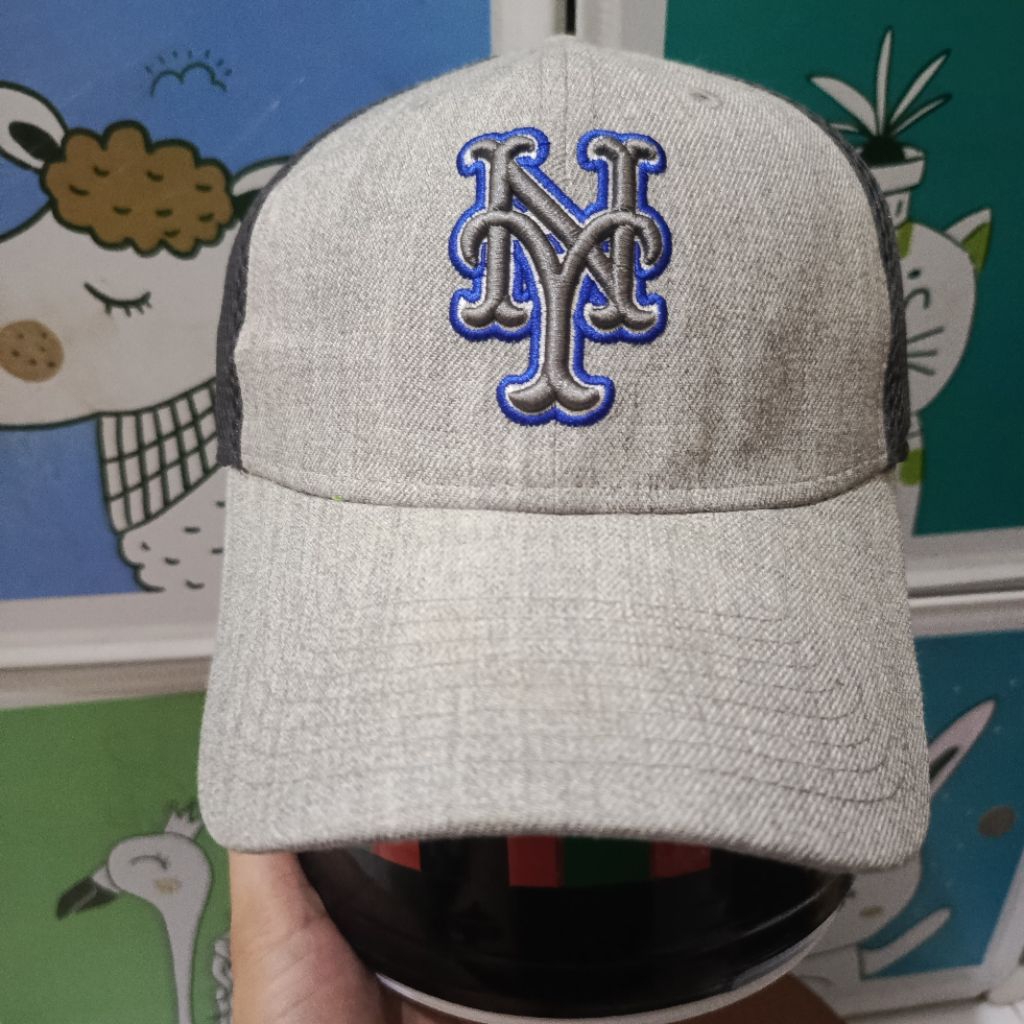 59-61 | Topi 39thirty New Era x MLB "NY METS" Double Line