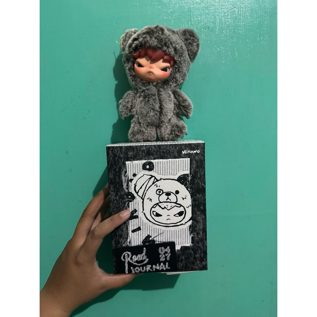 Plush Doll Pendant - Hirono Road Journal Series, Lembut, Berkualitas, Desain Unik - Frostfall Hour