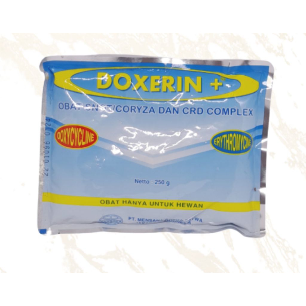 Doxerin Plus 250 Gram antibiotik dosis tinggi