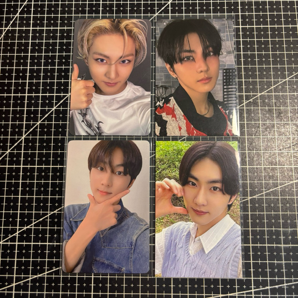 PC PHOTOCARD ENHYPEN JUNGWON DESRE UNLEASH DU, ROMANCE UNTOLD RU, WORLD TOUR RED STRING OF FATE AKAS