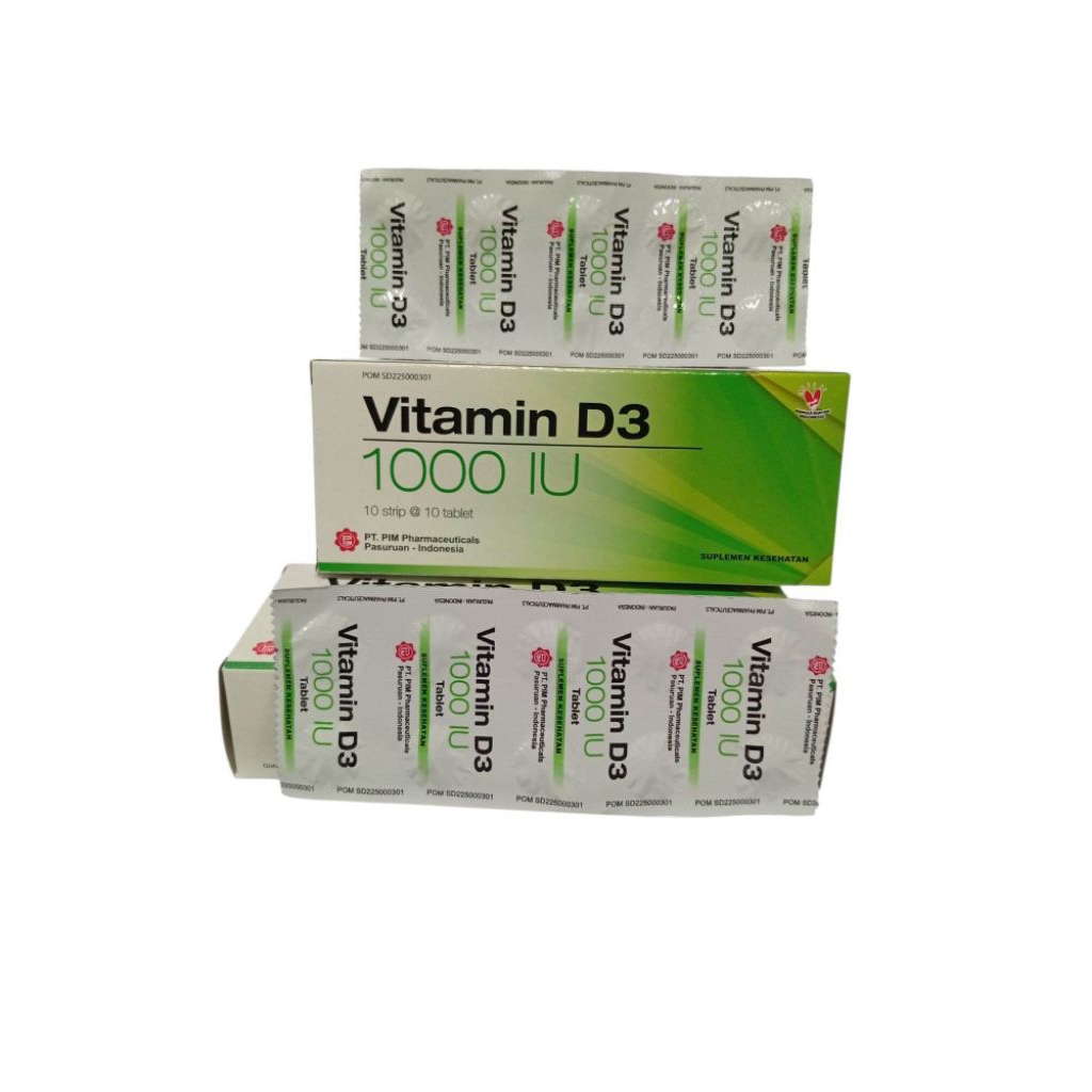 PIM multivitamin D3 1000IU-perstrip
