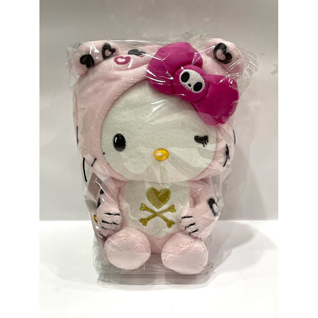 New Original Sanrio Limited Edition Hello Kitty x Tokidoki Pink Leopard Plush Boneka