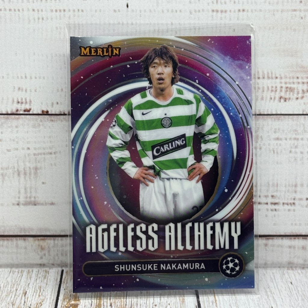 Kartu Bola Nakamura Ageless Alchemy Celtic Topps Merlin Original