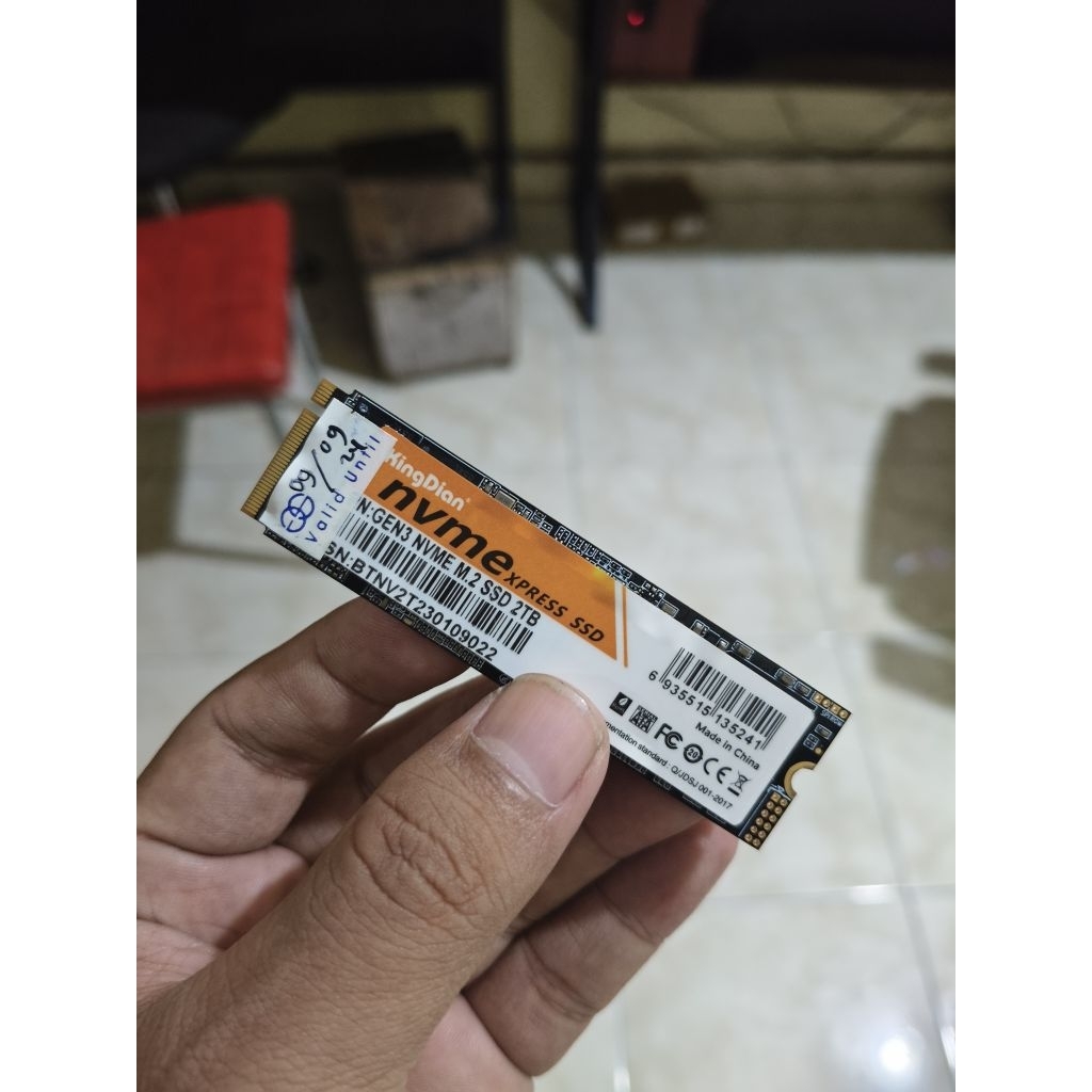 SSD NVME 2TB Kingdian Gen3 Second Normal