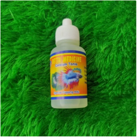Calcium tonic obat ikan cupang hias plakat bagan giant halfmoon serit