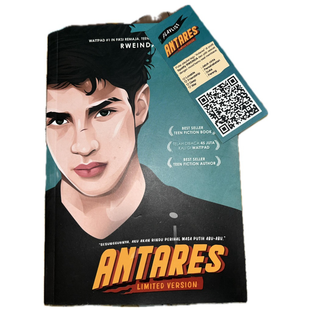 Novel ANTARES original (preloved) buku lain cek etalase toko