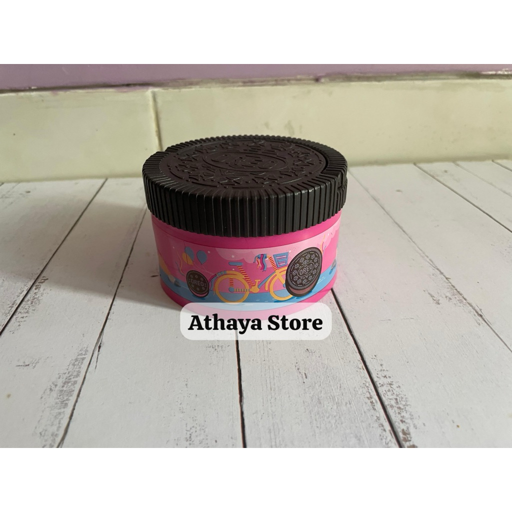 Wadah Toples Oreo Fuschia