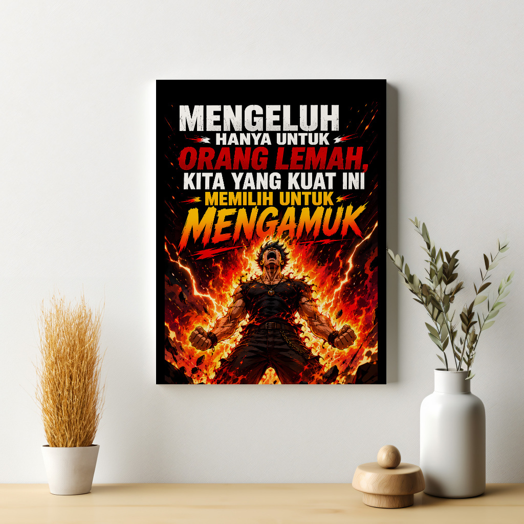 Poster Motivasi Lucu Kata Bijak Humor Dekorasi Hiasan Dinding