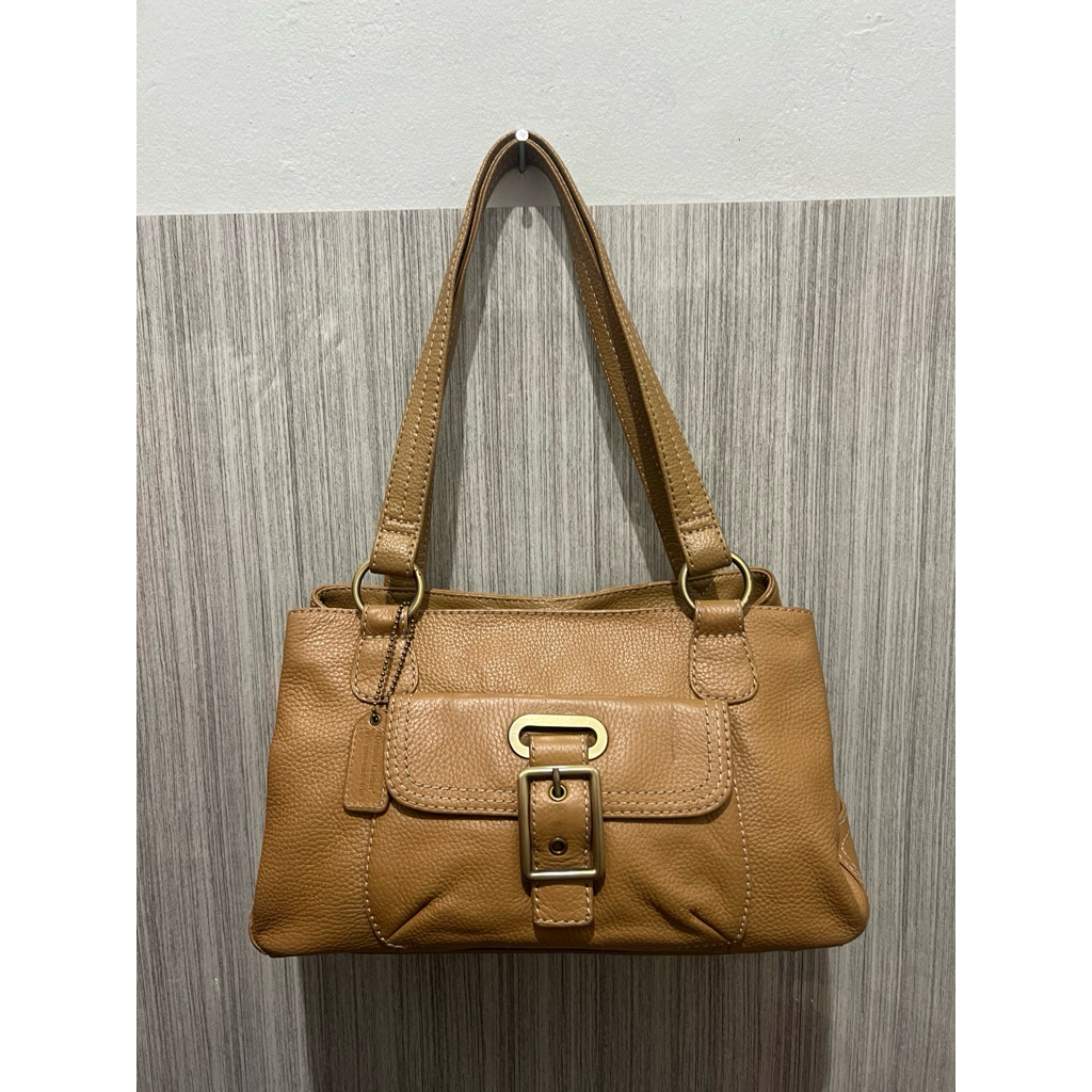 St. John’s Bay Long Shoulder Pebbled Cow Leather / Tas kulit asli