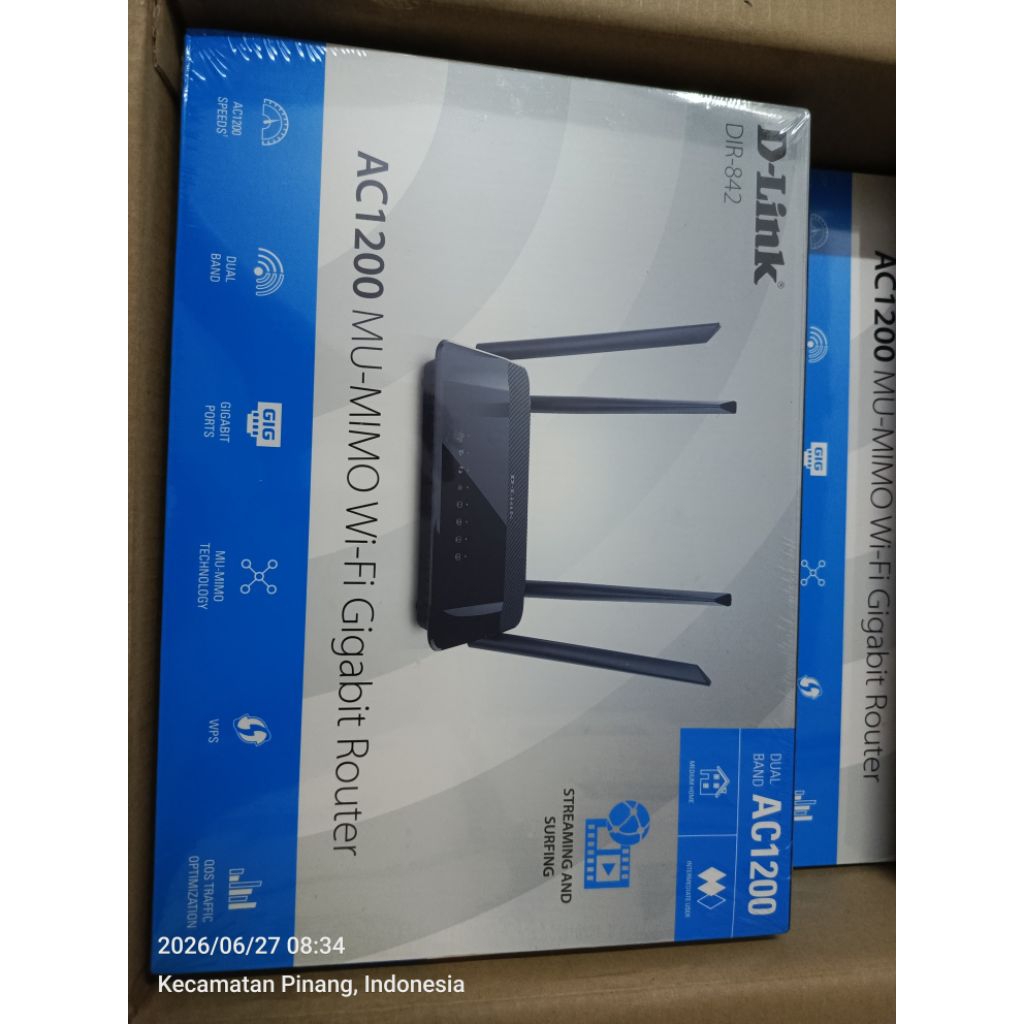 D-LINK DIR-842 AC1200 MU-MIMO WI-FI GIGABIT ROUTER