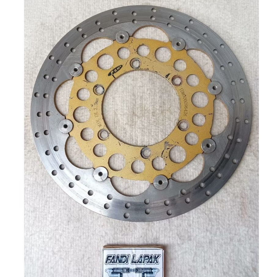 piringan cakram PSM 320 mm floating Honda Tiger lama old Megapro Primus hiu Verza CBR 150 old origin