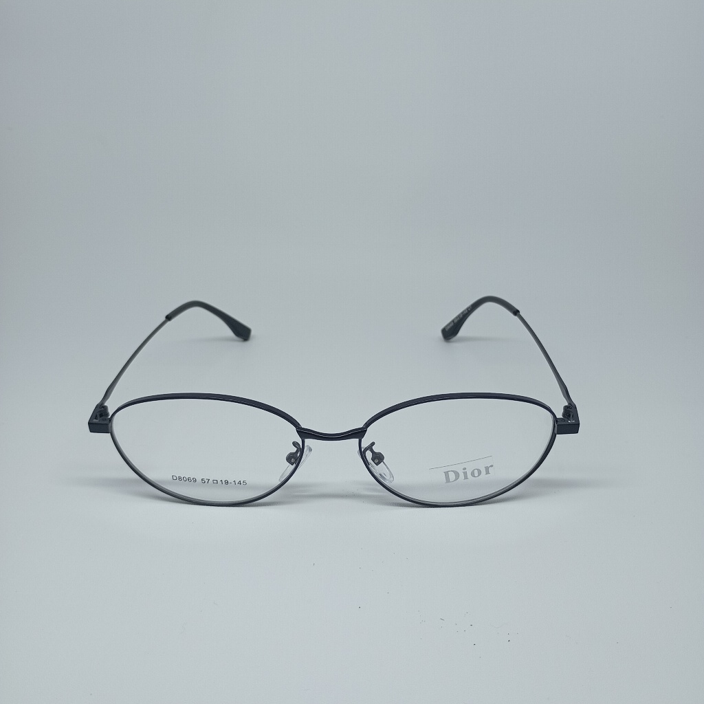 Kacamata Minus Wanita Oval Lonjong  Dior D8069 – Frame Kacamata Minus Wanita Anti Radiasi Blueray Ph