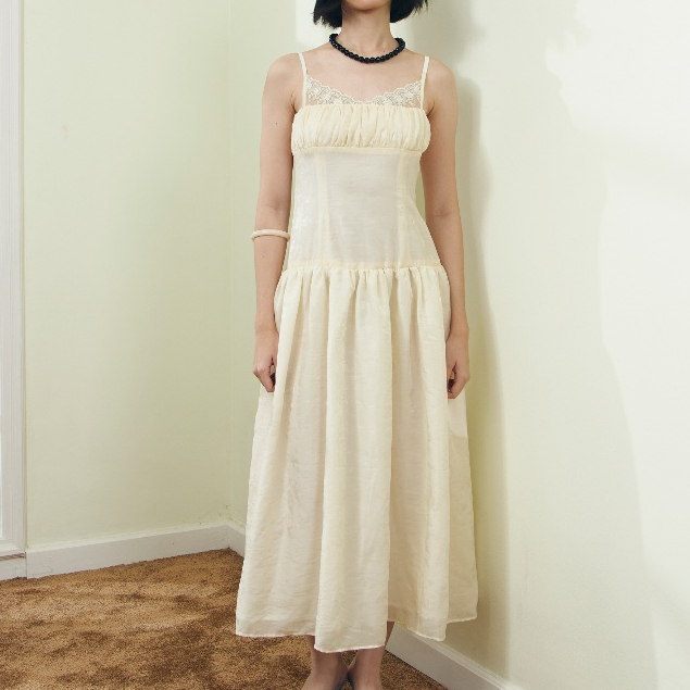 Nine Studio - Alessa Dress in Ivory