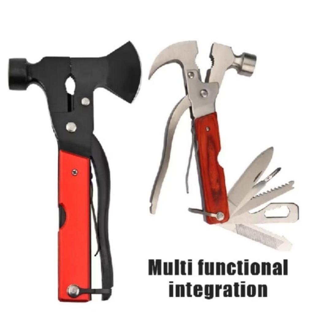 Palu Kapak Multifungsi , Palu Kampak Camping & Survival