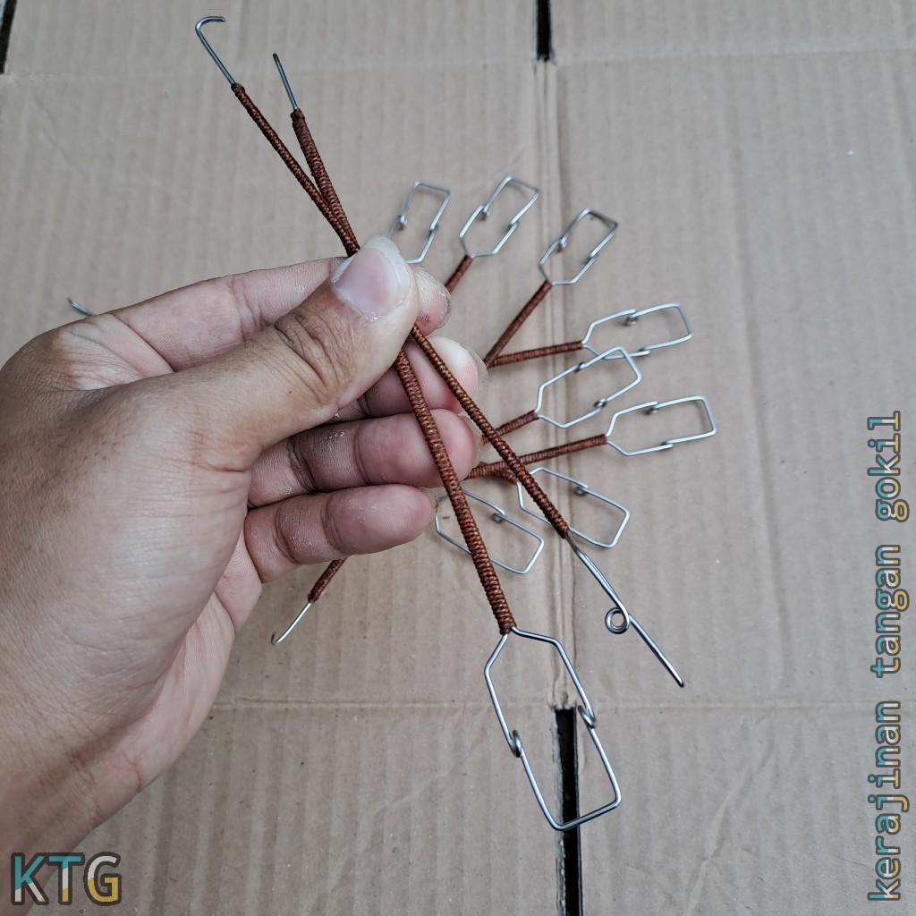 kawat sendaren pitu pitu bugis sepasang