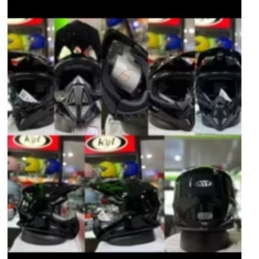 helm KYT jumpshot plain DOT