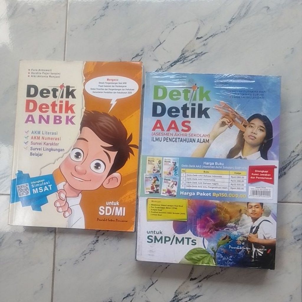 DETIK DETIK ANBK UNTUK SD/MI DAN DETIK DETIK AAS UNTUK SMP/MTS