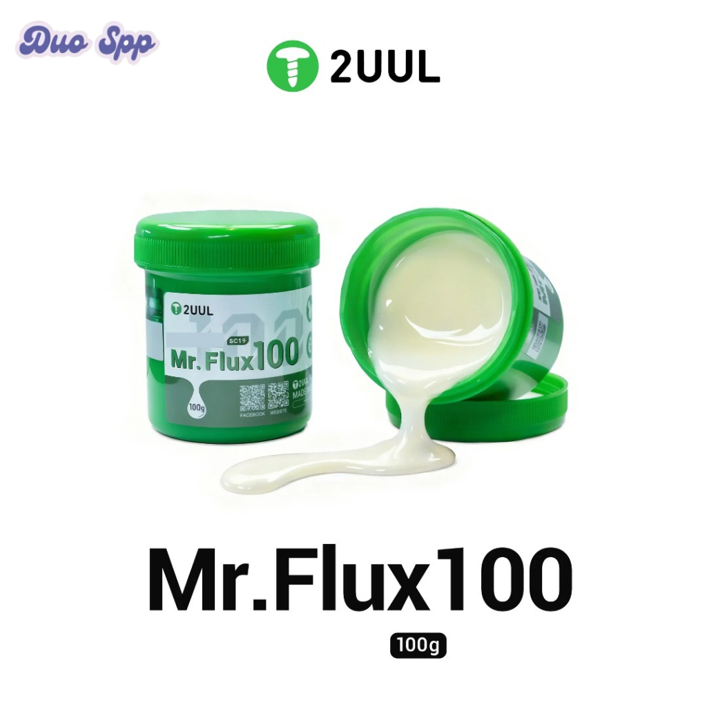 2UUL SC19 MR. FLUX 100 - ODORLESS FLUX TANPA BAU 100G