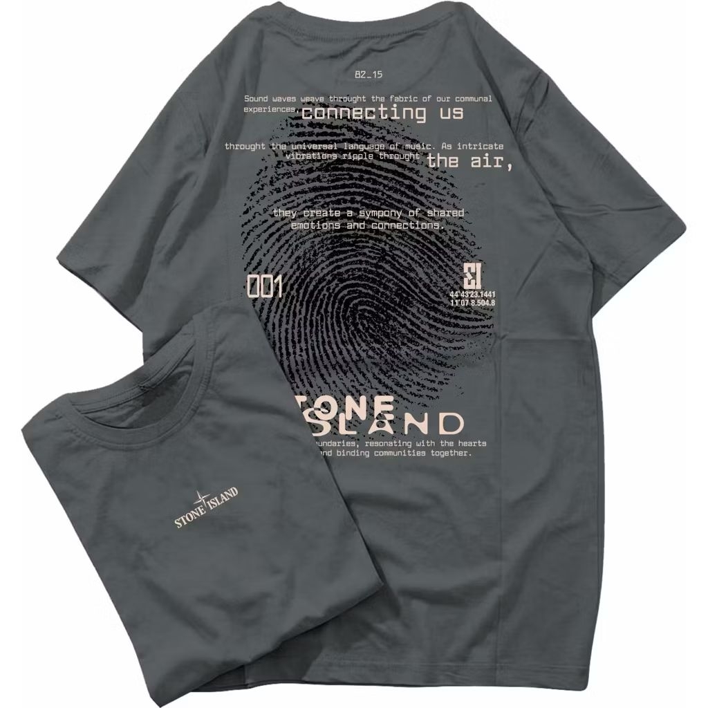 Kaos Stone Islands Abu