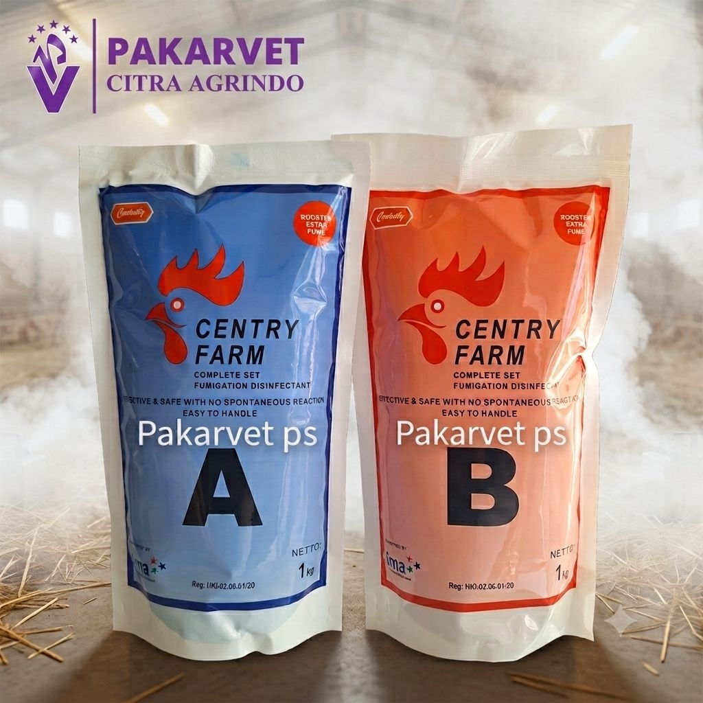 CENTRY FARM FUMIGASI KANDANG KOMPLIT A DAN B hanya tambah air biasa