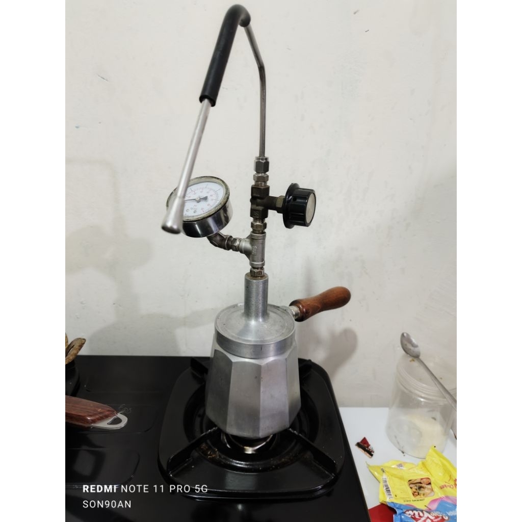 DX-Steamer - Manual Steamer susu bekas