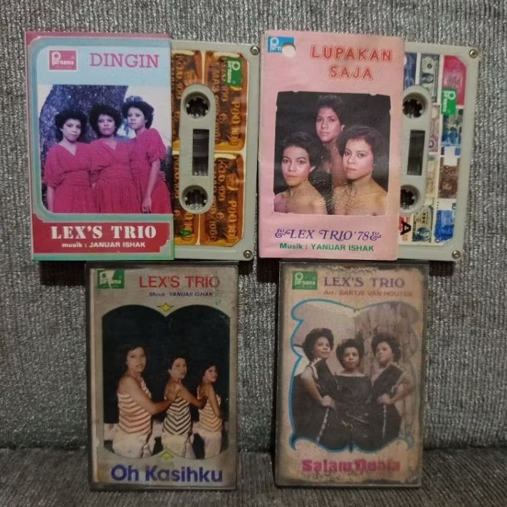kaset pita lex's trio -paket murah