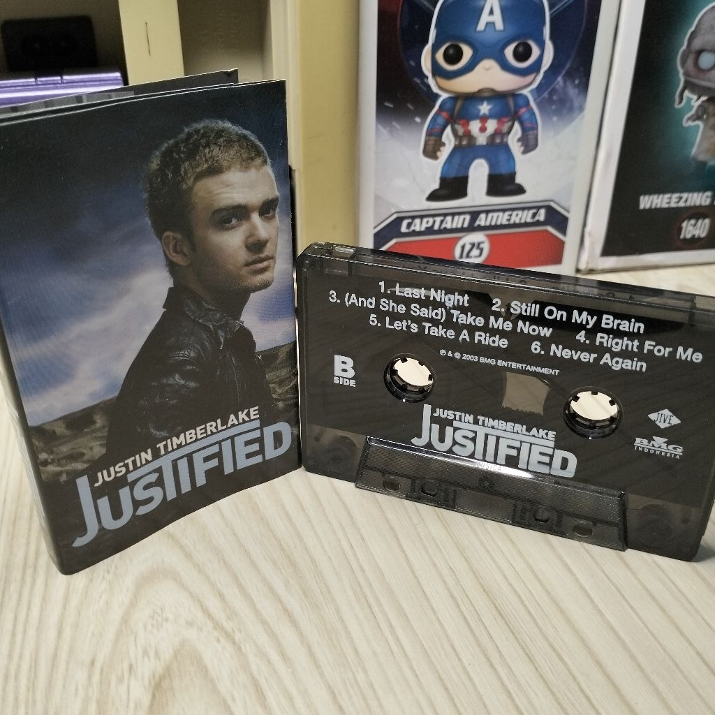 kaset pita JUSTIN TIMBERLAKE - JUSTIFIED
