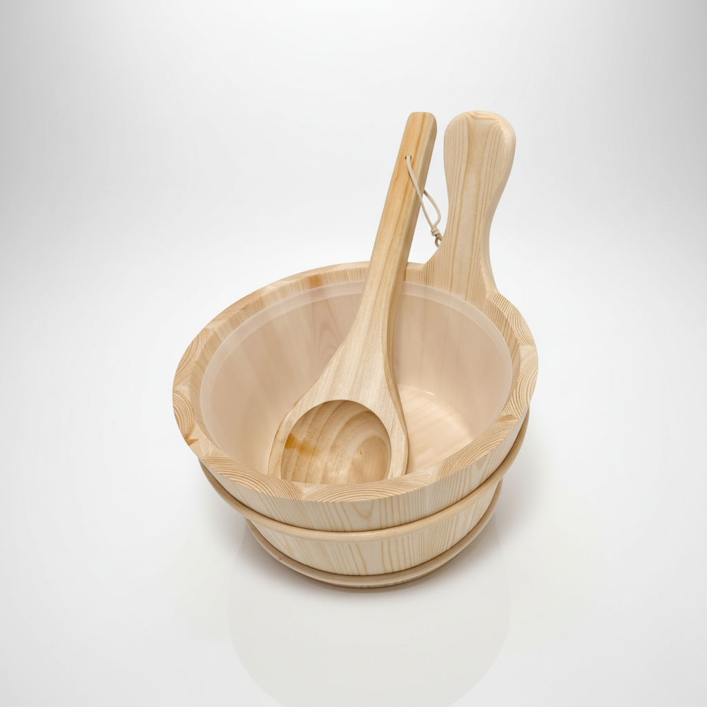 Ember Kayu Sauna. Sauna Wood Bucket