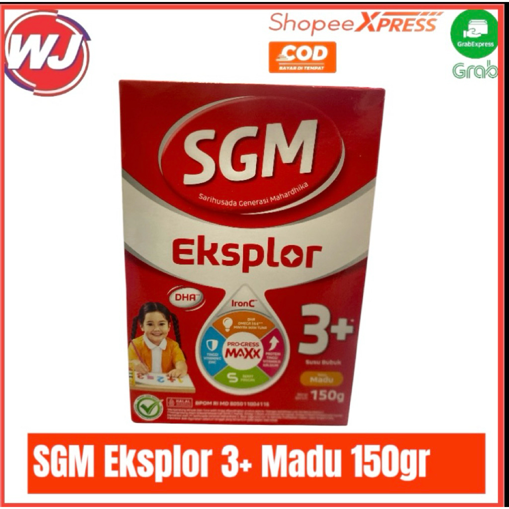 SGM Eksplor 3+ Madu 150gr