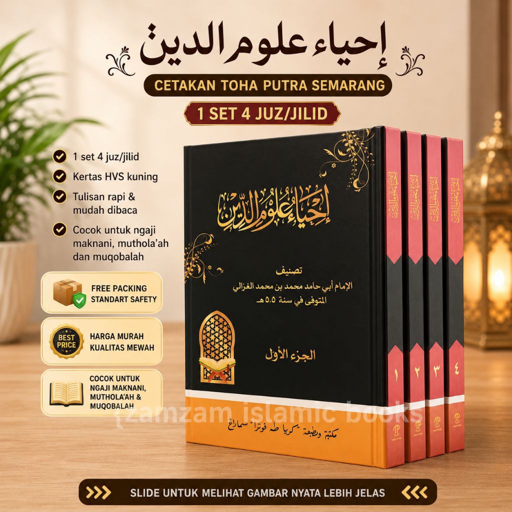 Kitab Ihya' Ulumuddin Lux Kosongan Renggang REVISI TERBARU Toha Putra Ihya Ulumiddin ikhya' ulumudin
