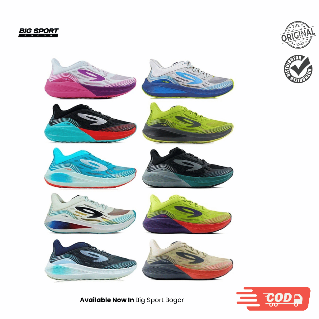 Sepatu Running 910 Nineten Haze Vision 1.0 | Sepatu Lari 910 Nineten Haze Vision 1.0