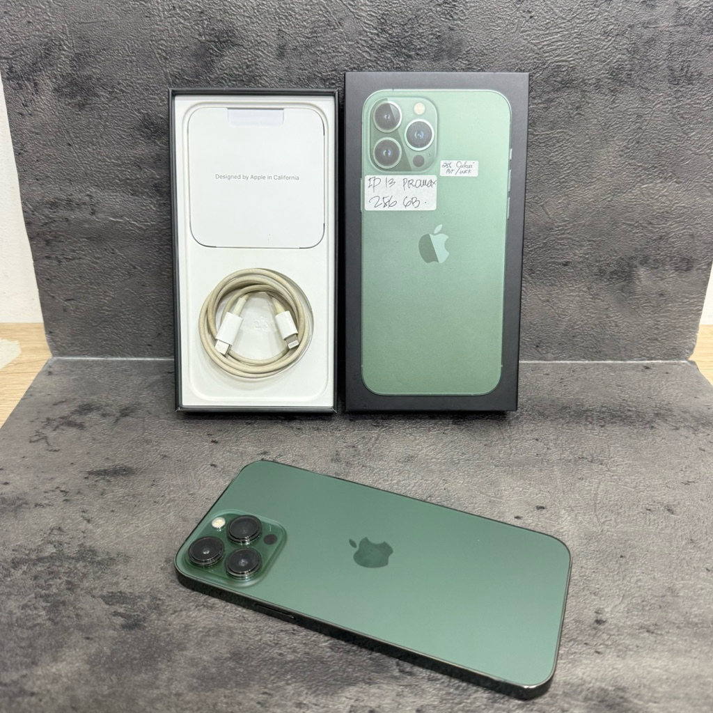 Iphone 13 Pro Max 256gb Inter Cukai Fullset Second