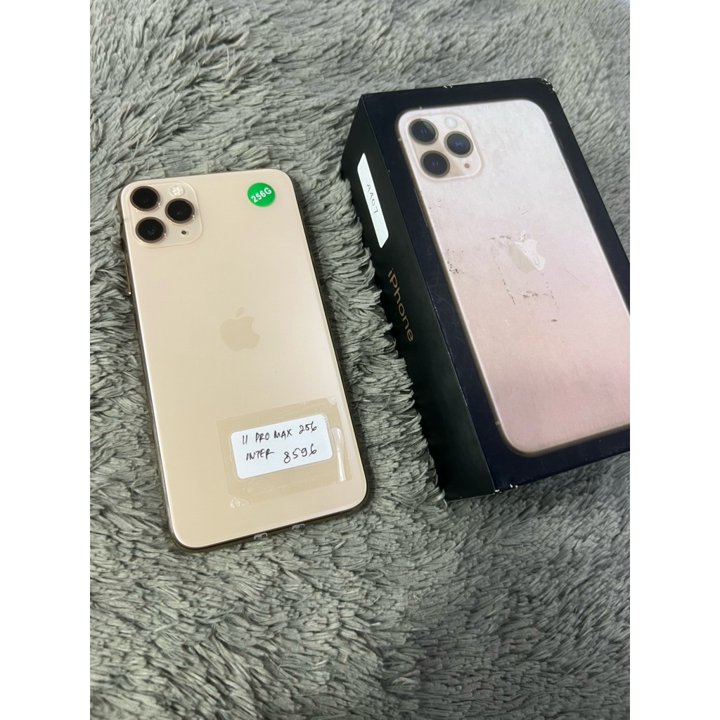 iphone 11 pro max 256 gb inter wifi/indosat mulus